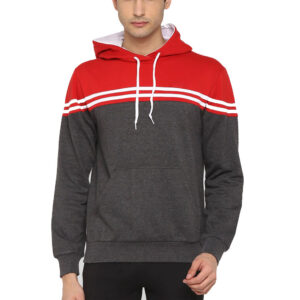Cotton-polyester blend hoodie